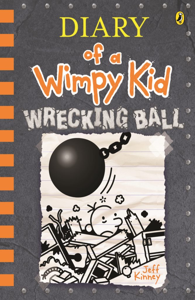 Diary of a Wimpy Kid Wrecking Ball Book Review Cover