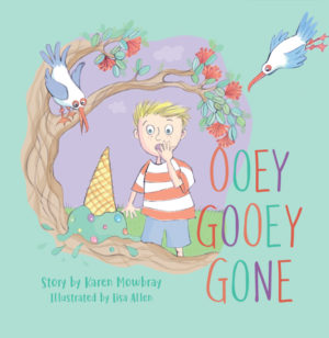 Ooey Gooey Gone Book Review Cover