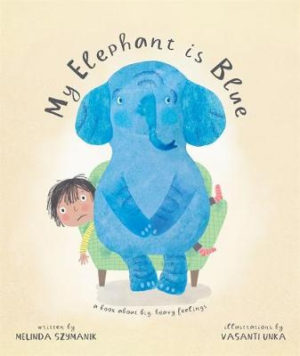 My Elephant is Blue Book Review Cover