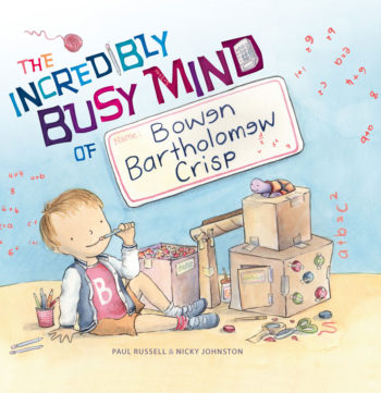 The Incredibly Busy Mind of Bartholomew Crisp Book Review Cover