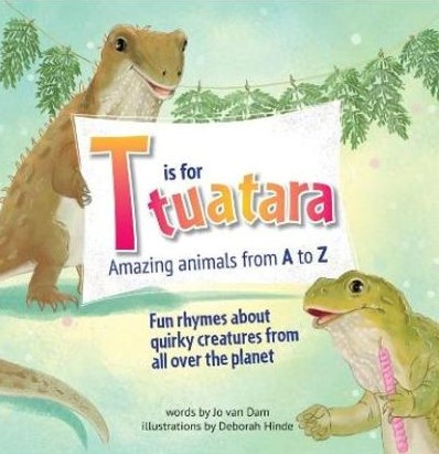 T is for Tuatara Book Review Cover