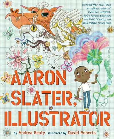 Aaron Slater, Illustrator Book Review Cover