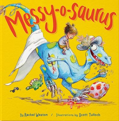 Messy-o-saurus Book Review Cover