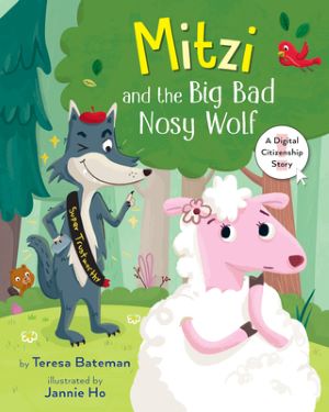 Mitza and the Big Bad Nosy Wolf Book Review Cover