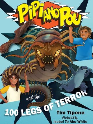 Pipi and Pou and the 100 Legs of Terror Book Review Cover