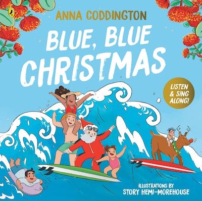 Blue Blue Christmas Book Review Cover