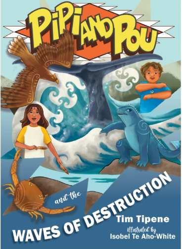 Pipi and Pou (5) and the Waves of Destruction Book Review Cover