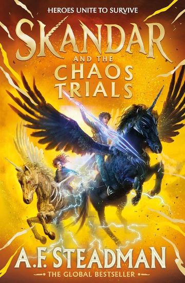 Skandar and the Chaos Trials Book Review Cover