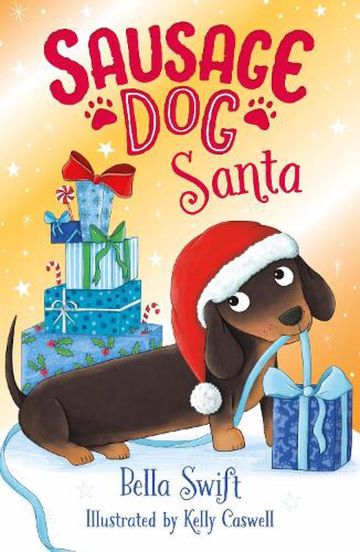 Sausage Dog Santa Book Review Cover